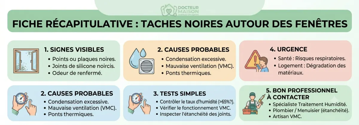 Fiche récapitulative pour comprendre : Odeur d’humidité dans la maison